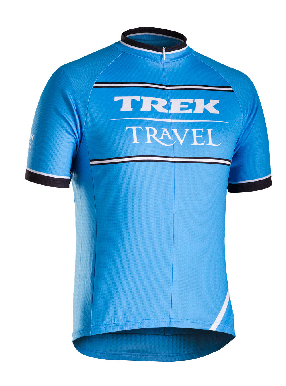 ★TRAVEL★ Jersey Track Short Sleeve T-shirt Light Blue JERSEY TRACK SHORT SLEEVES LIGHT BLUE - TRAVEL | 60% - Asian
