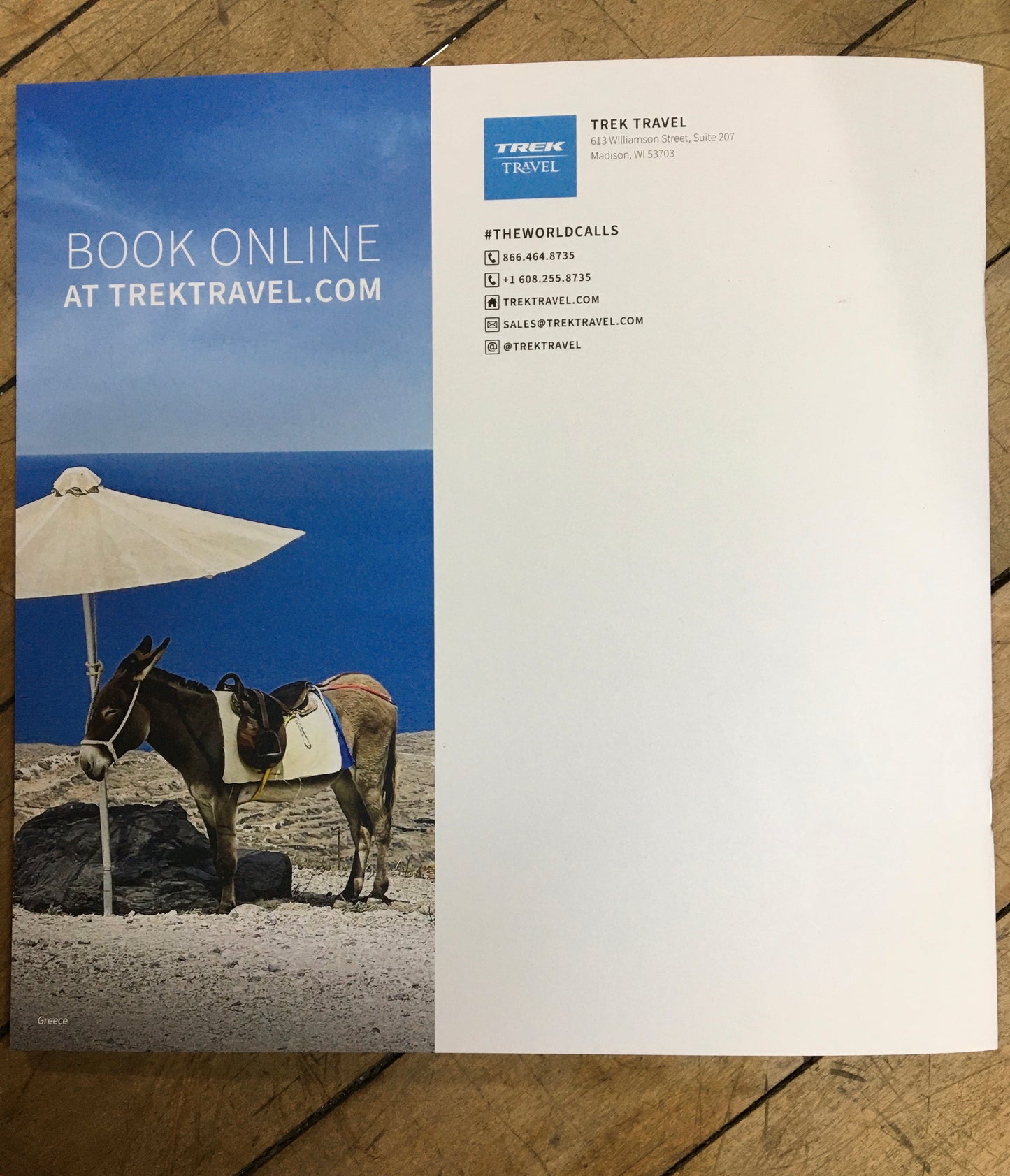 2022 Trek Travel Catalog with Indicia